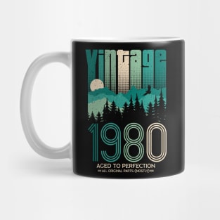 40th birthday gifts for men and women 1980 gift 40 years old Mug